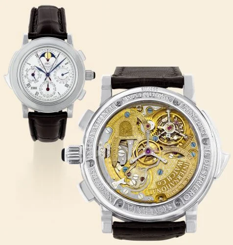 IWC Destriero Scafusia Platinum / English IW1868-18 (1868-18, IW186818)